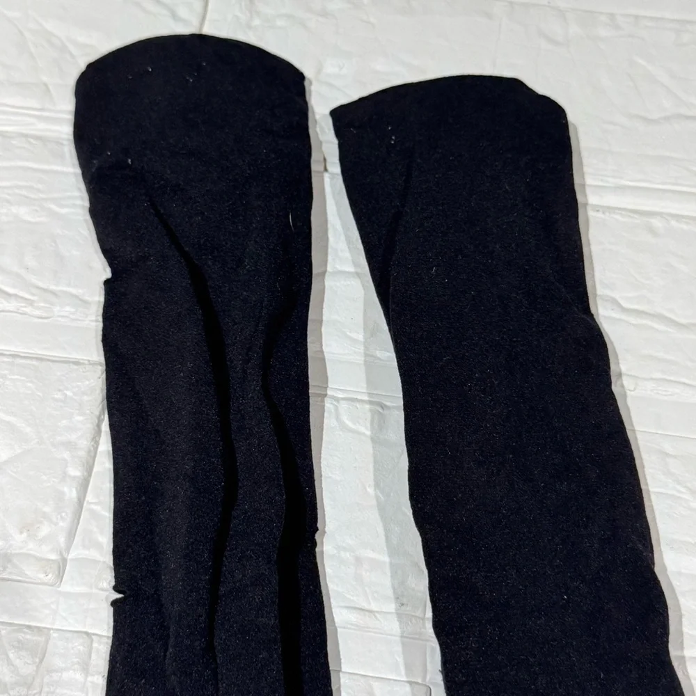 Spirit Black Tattered Tights Kids Size S/M in Blk